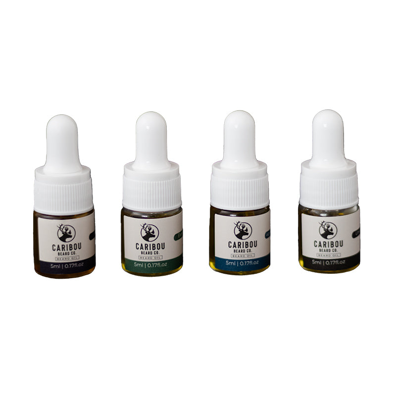 Beard Oil Sample Set – Caribou Beard Co